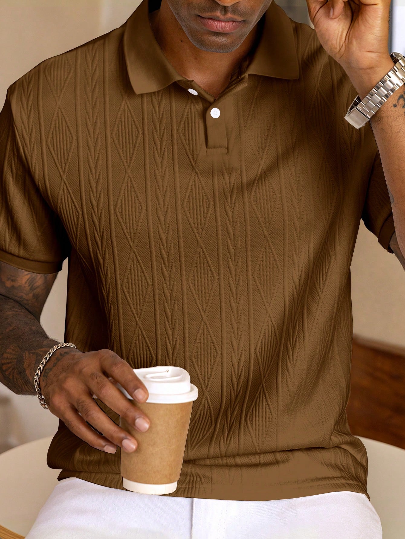 Stijlvolle Herenpolo voor de Zomer – Licht, Ademend & Comfortabel