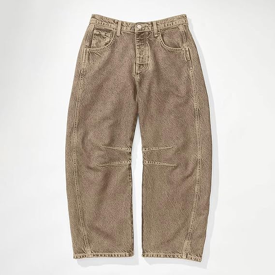 Dames jeans met wijde pijpen