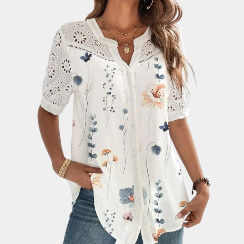 Elegante Dames Top – Luchtig & Stijlvol voor de Zomer
