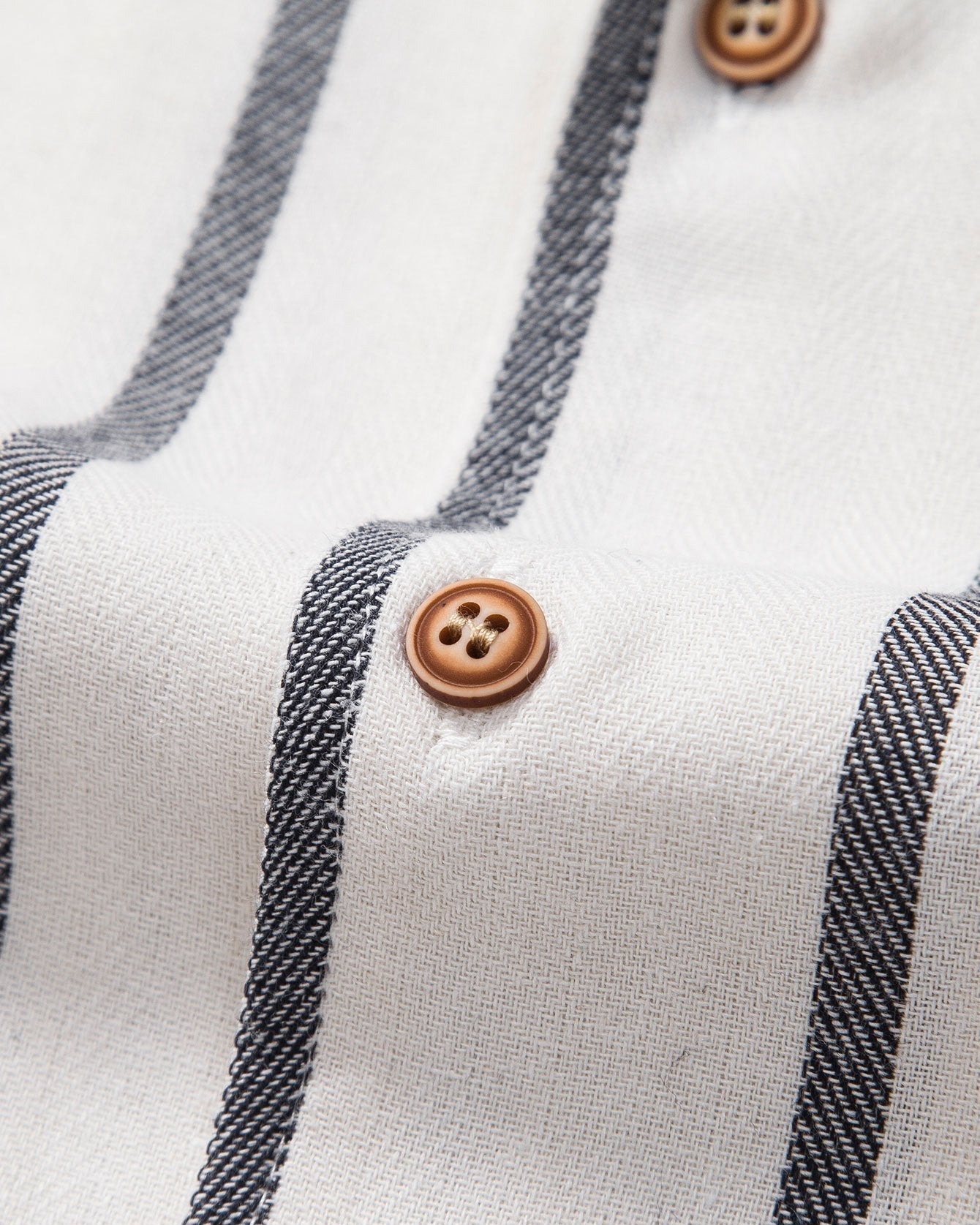 Gestreepte Heren Zomerset met Shirt en Broek van Ademend Katoen