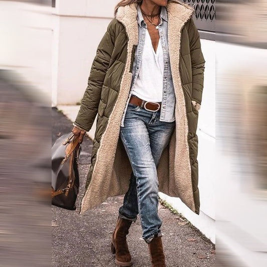 Lange Winterjas Dames – Warm & Stijlvol voor Koud Weer