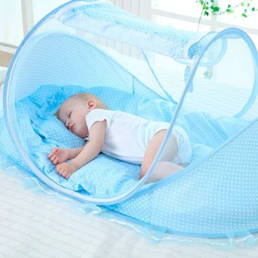 Opvouwbaar Babybed met Beschermend Muggennet