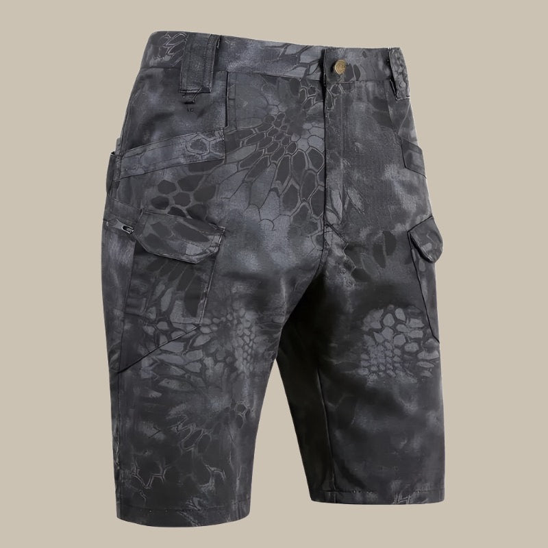 Heren outdoor cargo short met stretch