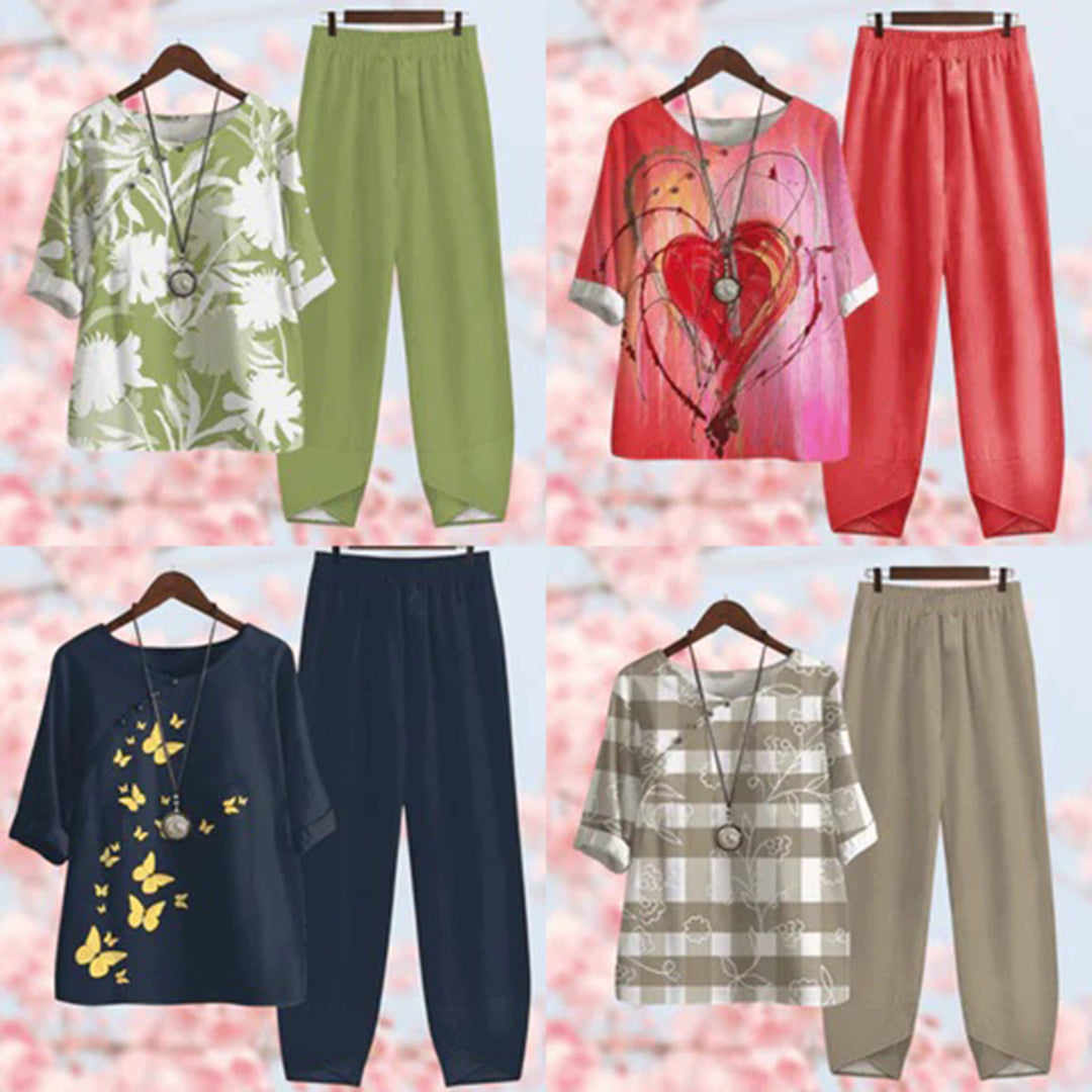 Luchtige Dames Set Zomer – Losvallend & Elegant Design