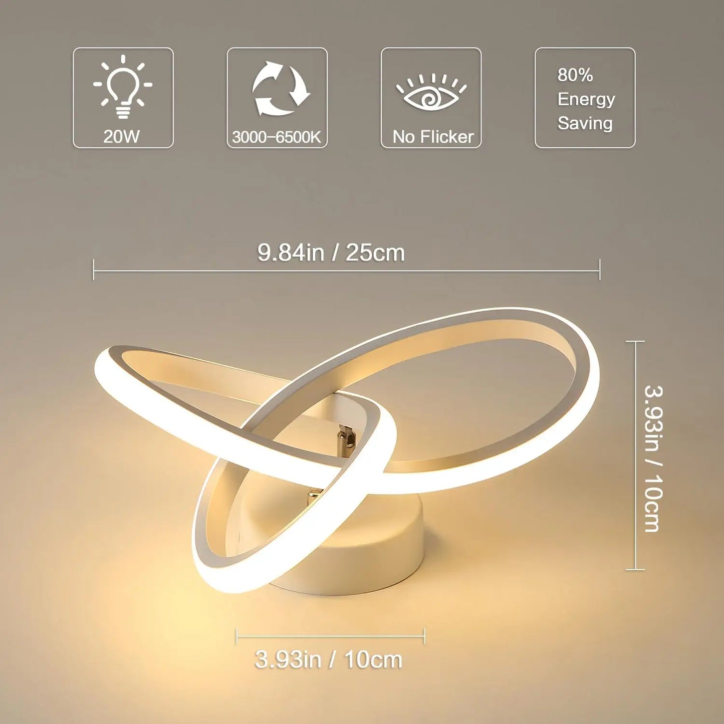 Moderne LED Plafondlamp 20W - 2200LM & 3 Kleurtemperaturen-Novormo