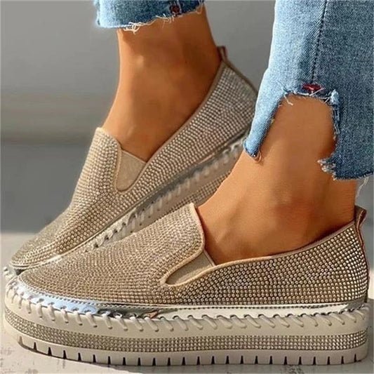 Women’s Slip-On Shoes with Glitter