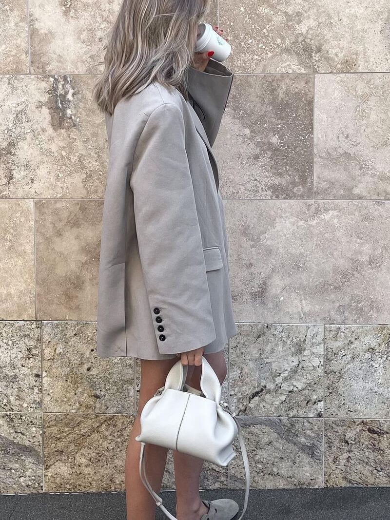 Tijdloze Schoudertas voor Dames van Zacht Vegan Leer