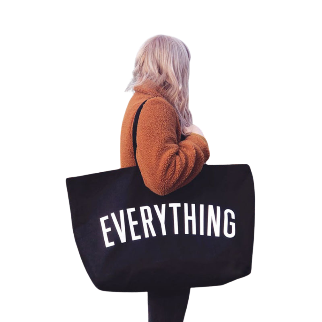 Tote Bag ‘EVERYTHING’ – Ruim, Stijlvol en Duurzaam