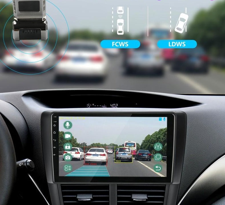 Dashboardcamera voor auto met HD-opname en G-sensor