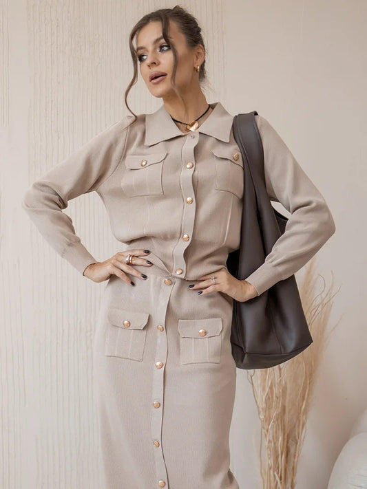 Elegante Dames Set met Blazer en Rok – Chic & Tijdloos