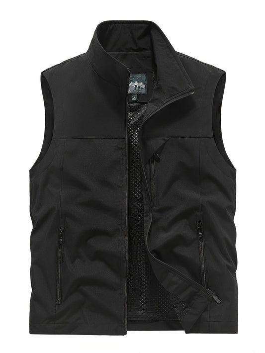 Lichtgewicht Mouwloos Heren Sportvest – Ademend & Outdoor Ready