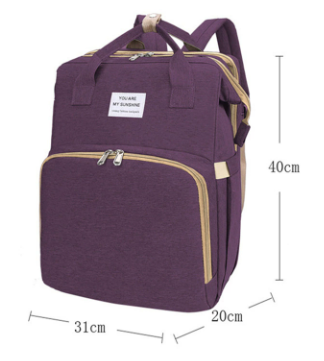 Multifunctionele Luierrugzak met Babynest en USB-oplaadpunt