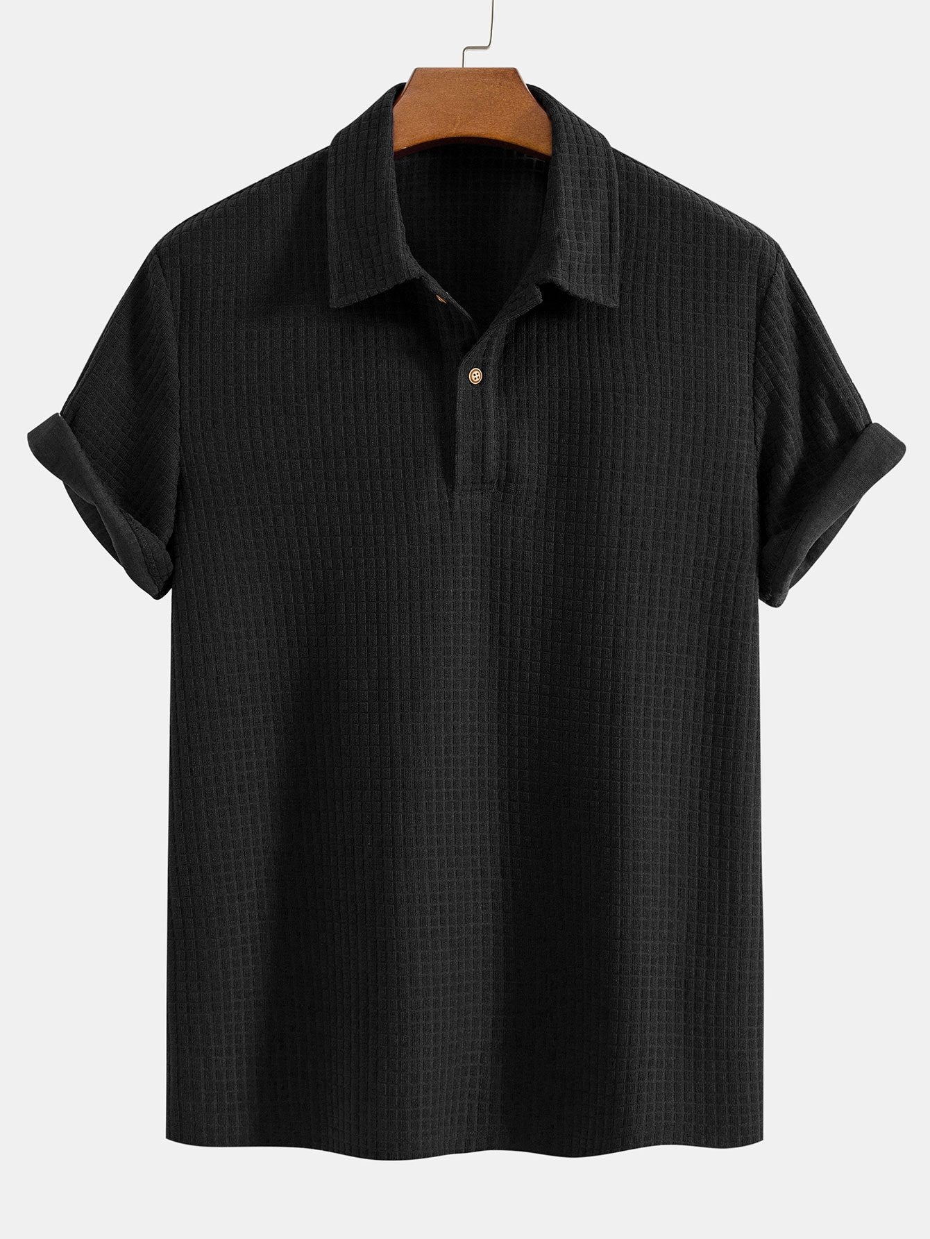 Luchtig Heren Poloshirt met Knopen – Ideaal voor de Zomer