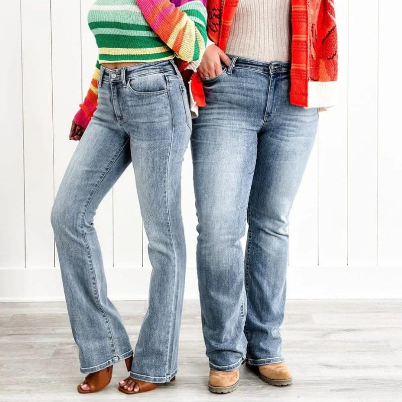 Dames jeans met buikcontrole en stretch