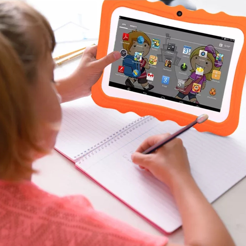 Schokbestendige 7 Inch Kindertablet – Veilig, Leerzaam & Leuk