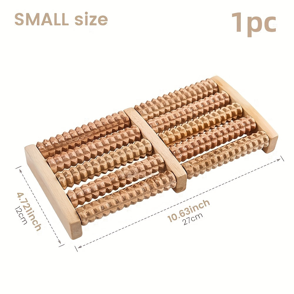 Houten Voetroller voor Ontspanning en Spierontlasting