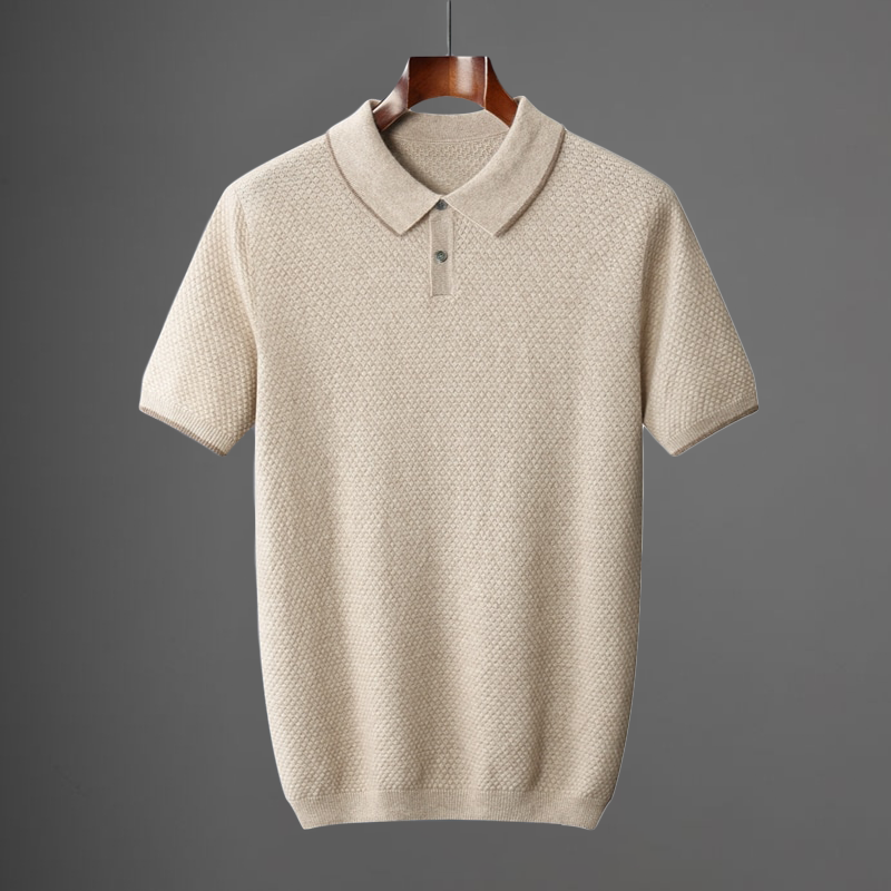 Klassiek Poloshirt met Tailleband voor Heren – Comfort & Stijl