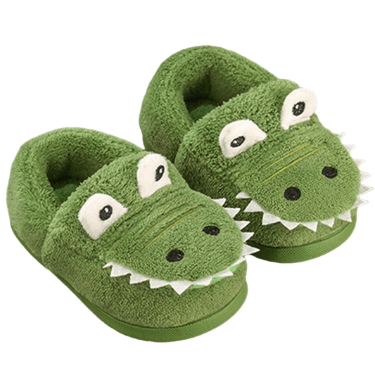 Warme Dinosaurus Pantoffels voor Peuters – Zacht, Antislip en Uniseks