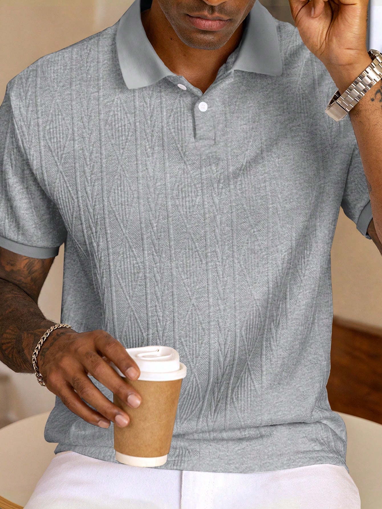 Stijlvolle Herenpolo voor de Zomer – Licht, Ademend & Comfortabel