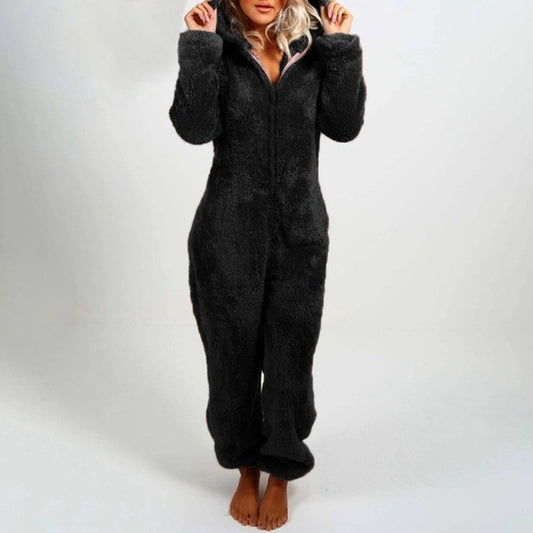 Bodysuit pyjama voor dames – warm, stijlvol en comfortabel