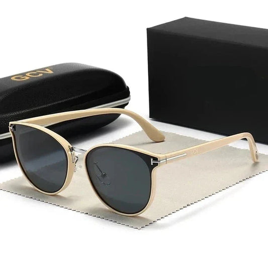 Dames Zonnebril met Cat Eye Design en Gepolariseerde Glazen