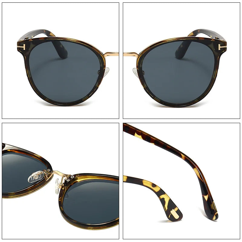 Dames Zonnebril met Cat Eye Design en Gepolariseerde Glazen