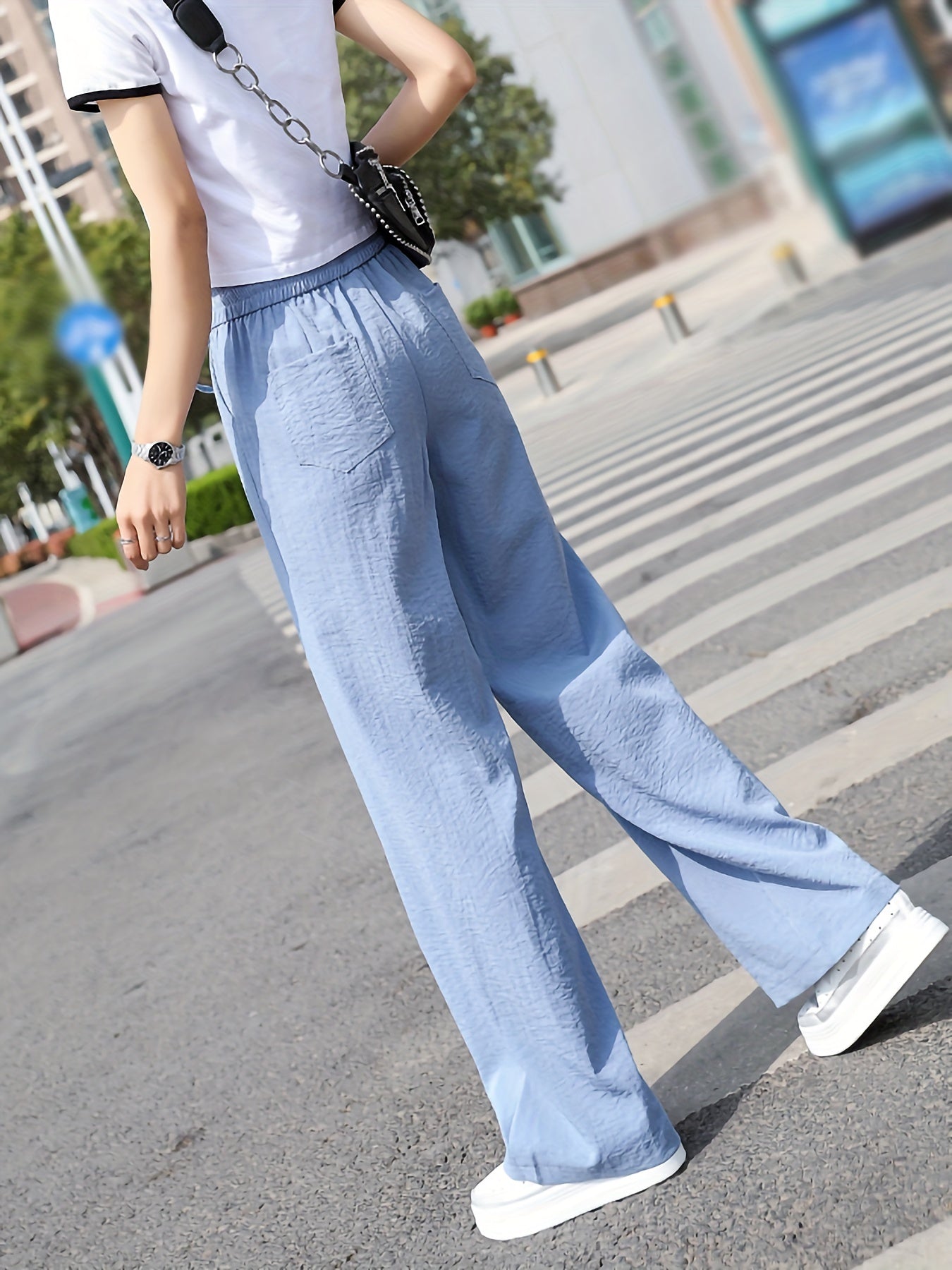 Brede Damesbroek met Trekkoord