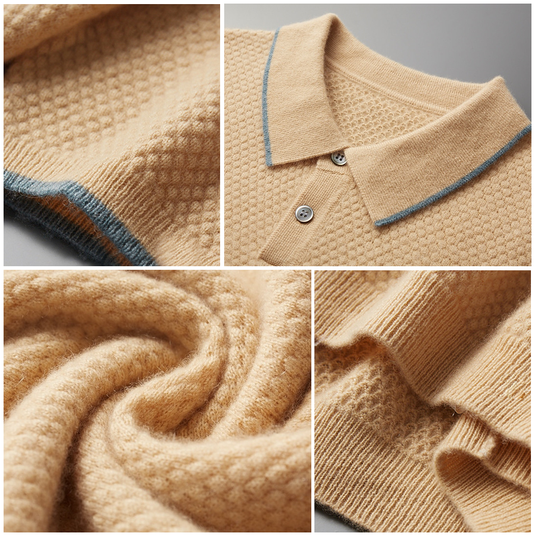 Klassiek Poloshirt met Tailleband voor Heren – Comfort & Stijl