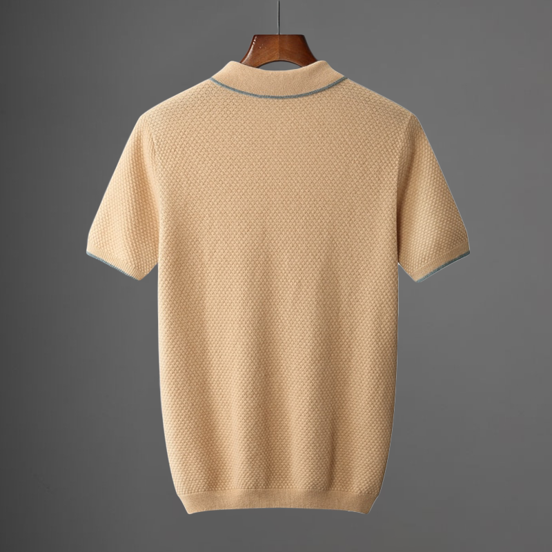 Klassiek Poloshirt met Tailleband voor Heren – Comfort & Stijl