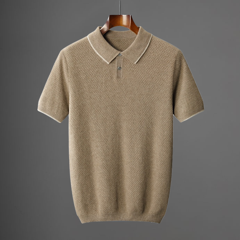 Klassiek Poloshirt met Tailleband voor Heren – Comfort & Stijl
