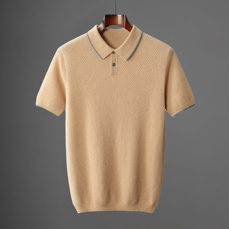 Klassiek Poloshirt met Tailleband voor Heren – Comfort & Stijl