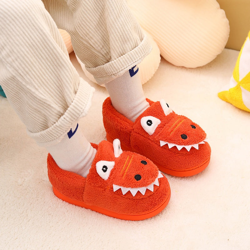 Warme Dinosaurus Pantoffels voor Peuters – Zacht, Antislip en Uniseks