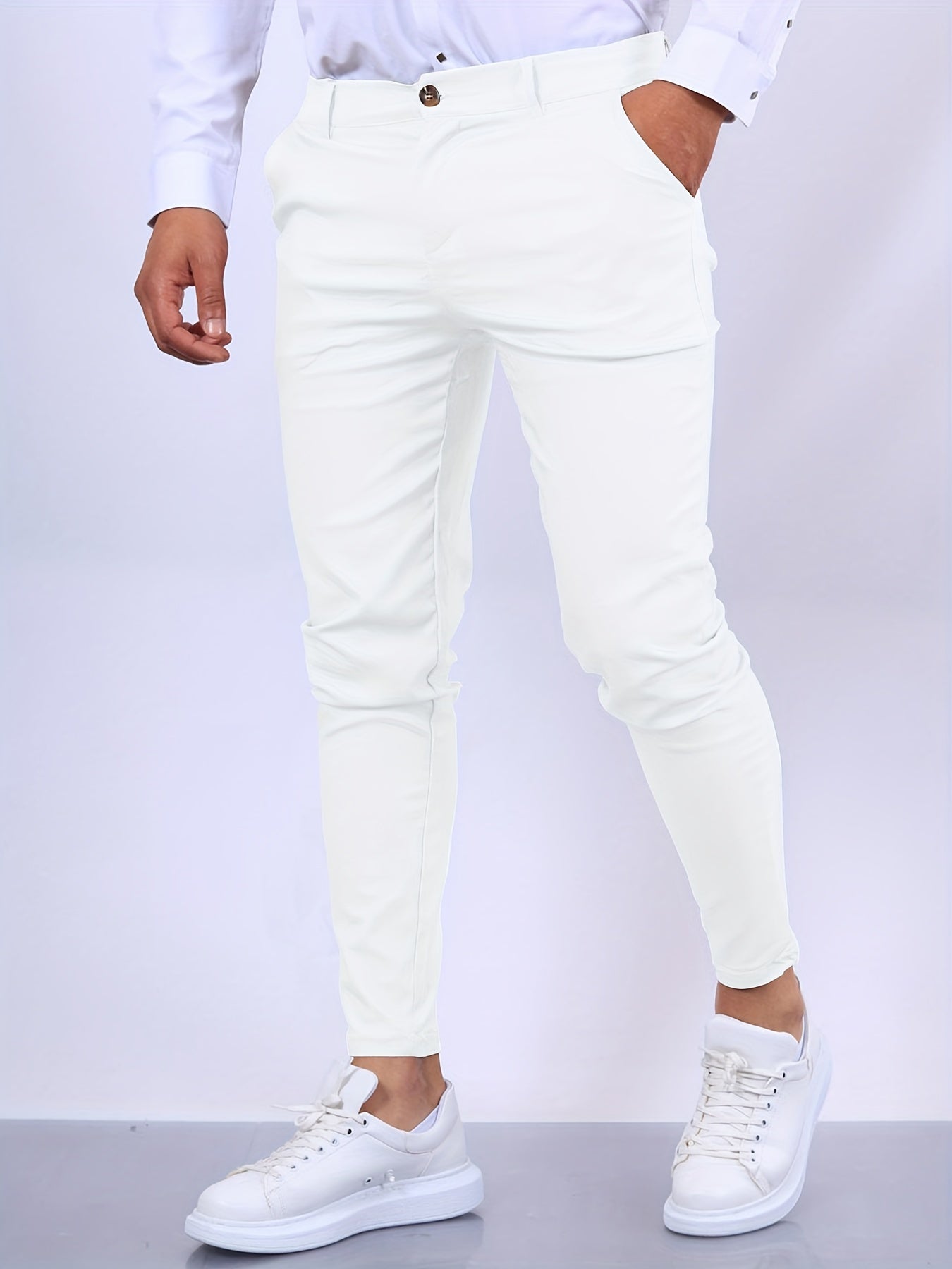 Heren Business Pantalon Slim Fit – Stijlvolle en Professionele Pasvorm