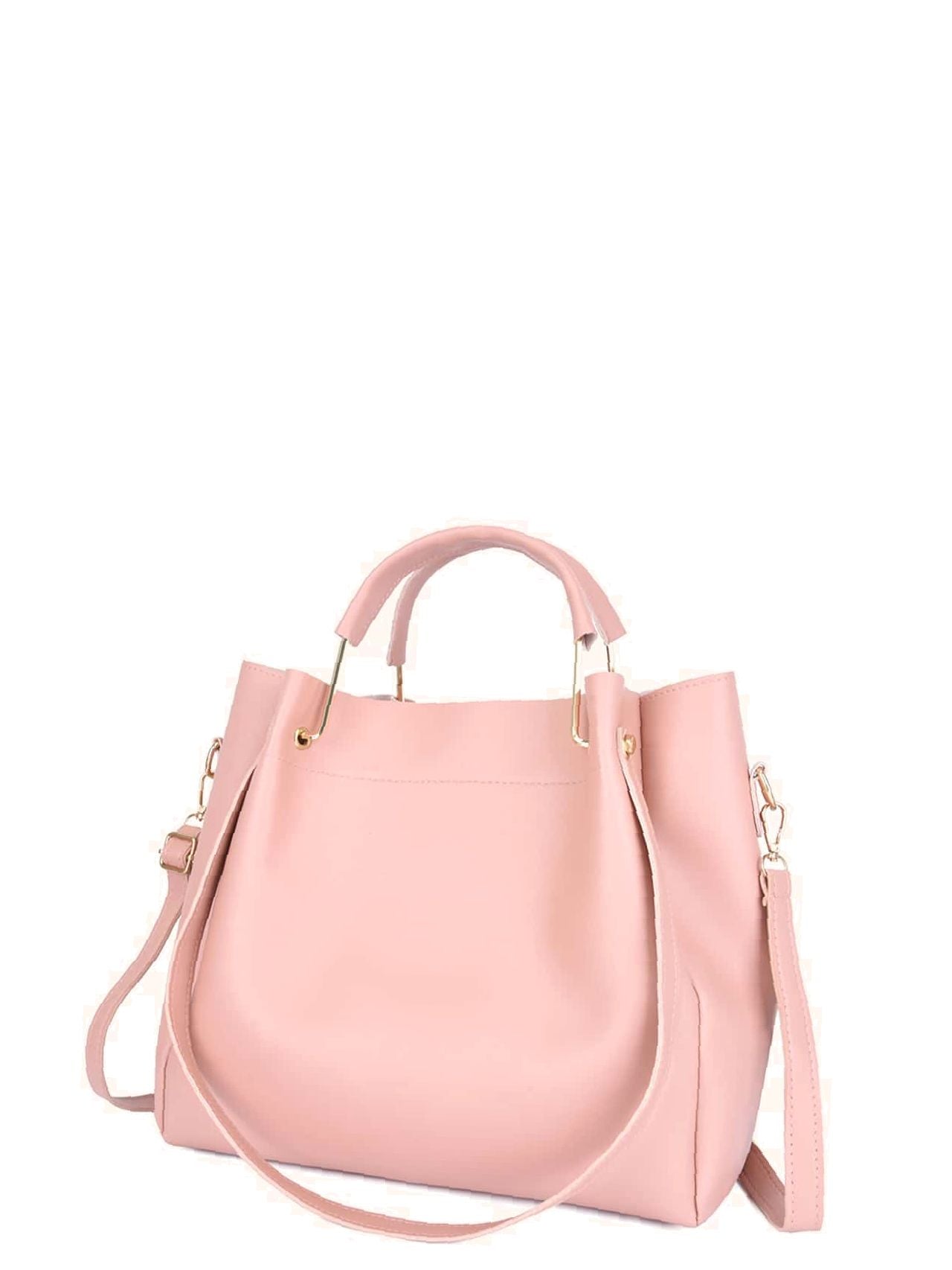 Dames Satchel Tas Set (4-delig) met Dubbele Handvatten – Stijlvol & Praktisch