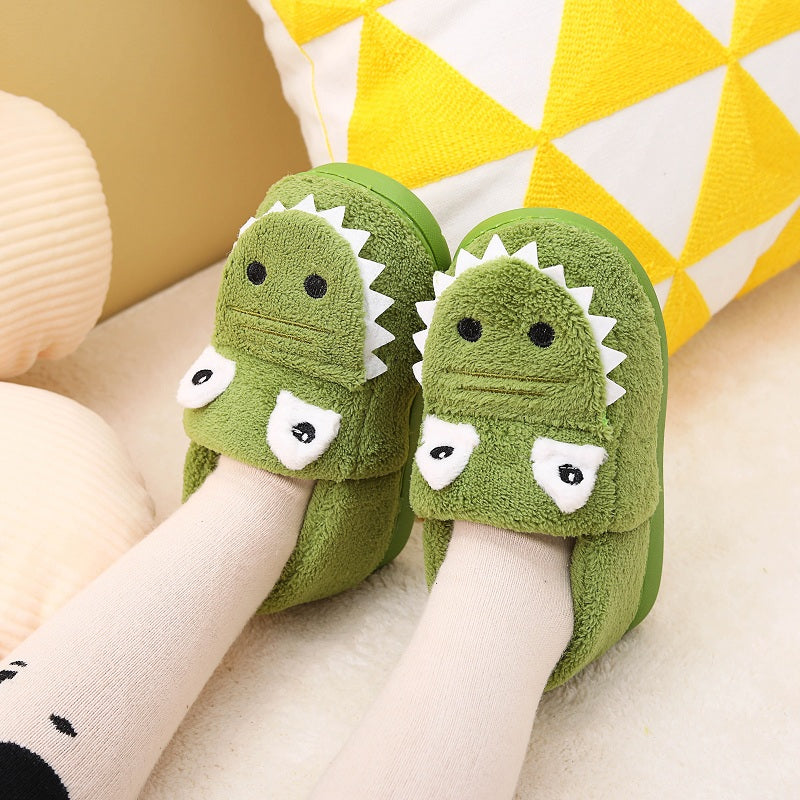 Warme Dinosaurus Pantoffels voor Peuters – Zacht, Antislip en Uniseks