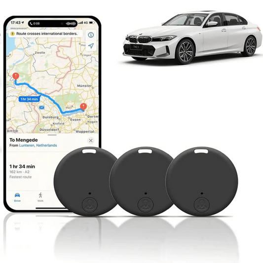 Set van 3 Mini GPS Trackers – Vind Auto, Sleutels & Waardevolle Spullen Direct Terug