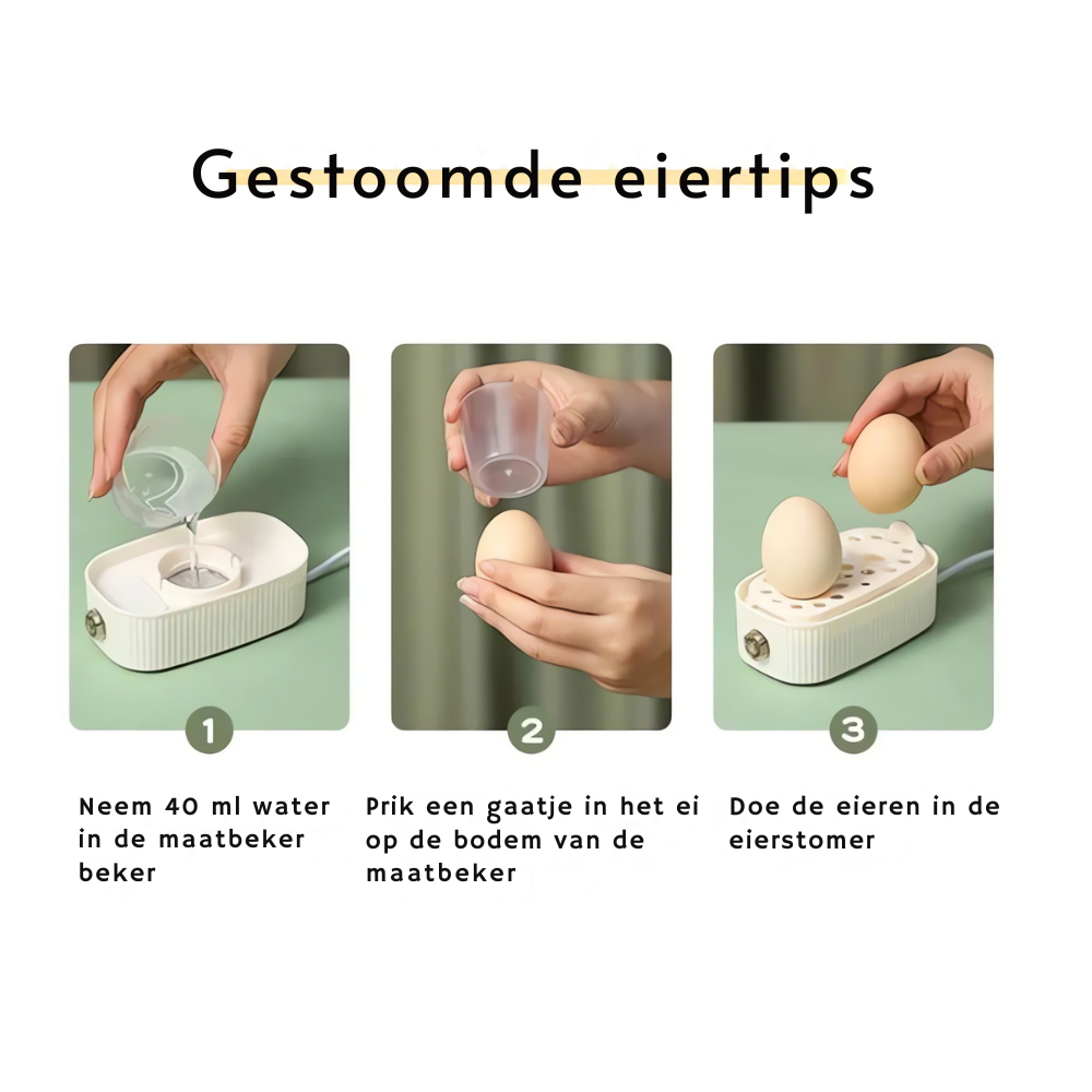 Elektrische Eierkoker – Kook Perfecte Eieren in Minuten