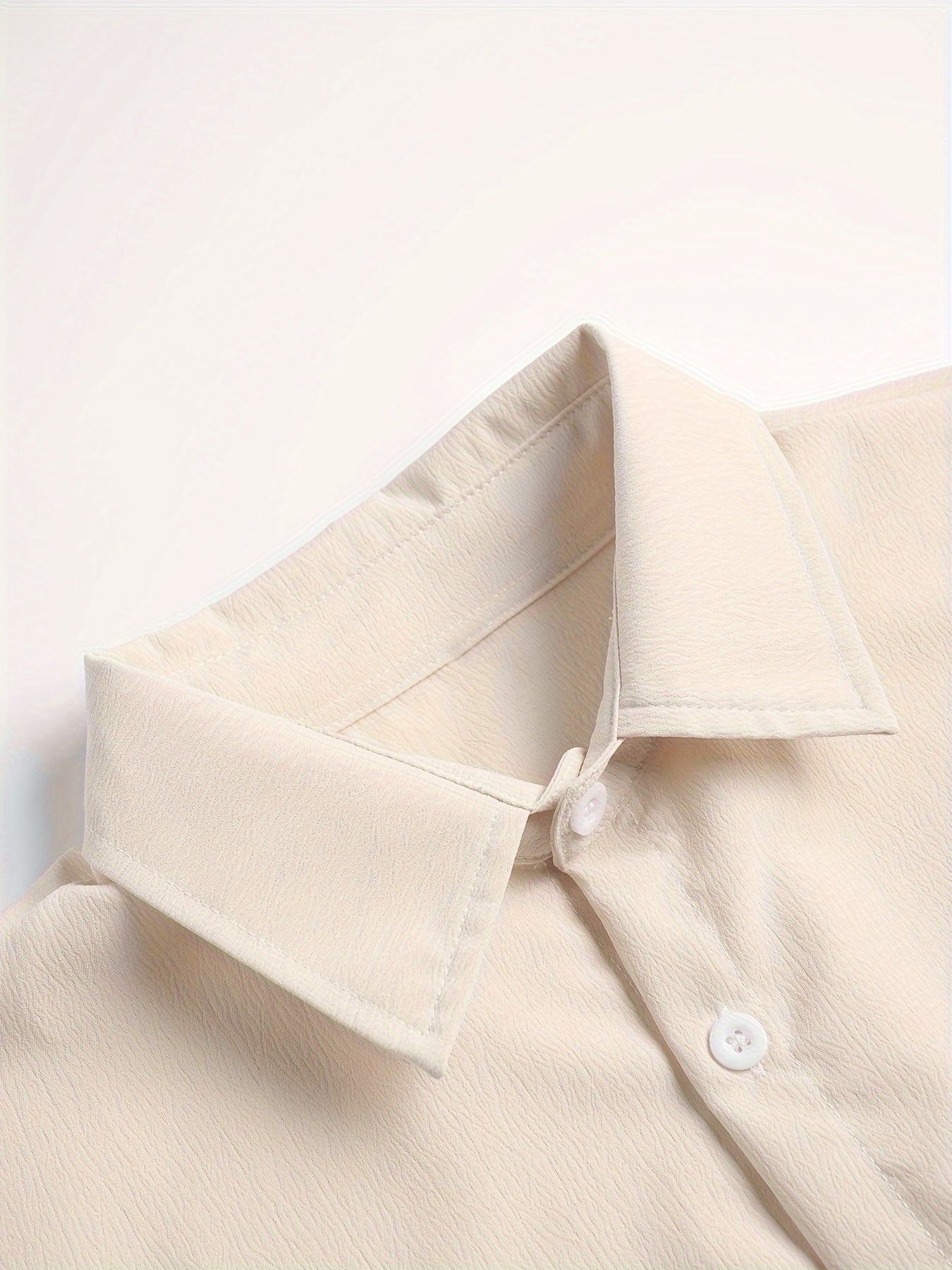 Tweedelige heren zomerset – overhemd met reverskraag en korte broek