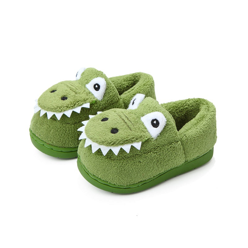 Warme Dinosaurus Pantoffels voor Peuters – Zacht, Antislip en Uniseks