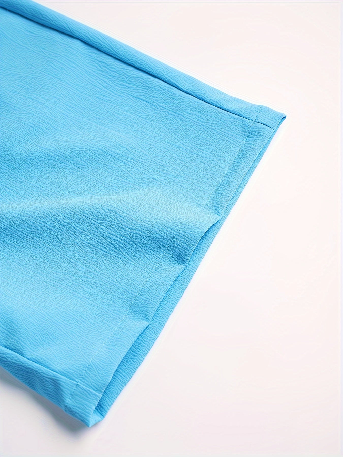 Tweedelige heren zomerset – overhemd met reverskraag en korte broek