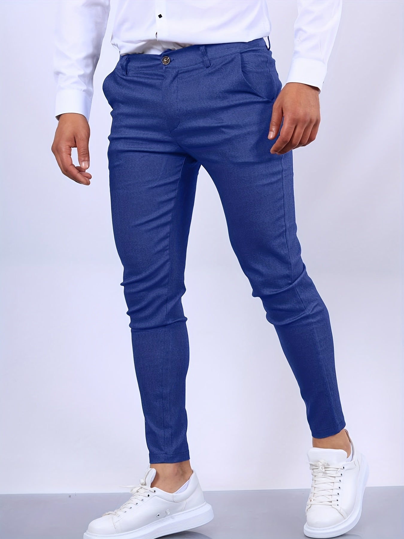 Heren Business Pantalon Slim Fit – Stijlvolle en Professionele Pasvorm