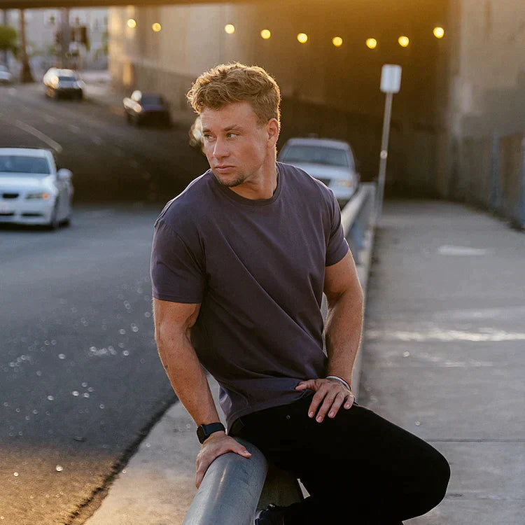 Premium Basic T-Shirts voor Heren – Slim Fit & Perfecte Pasvorm (2-Pack)