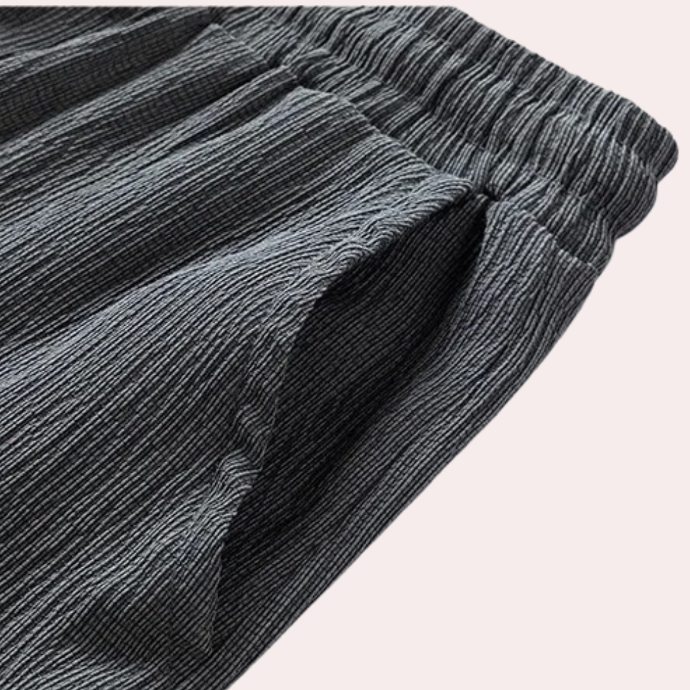 Luchtige herenset met sportieve look