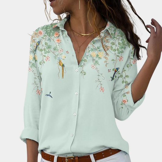 Floral Print Blouse for Women