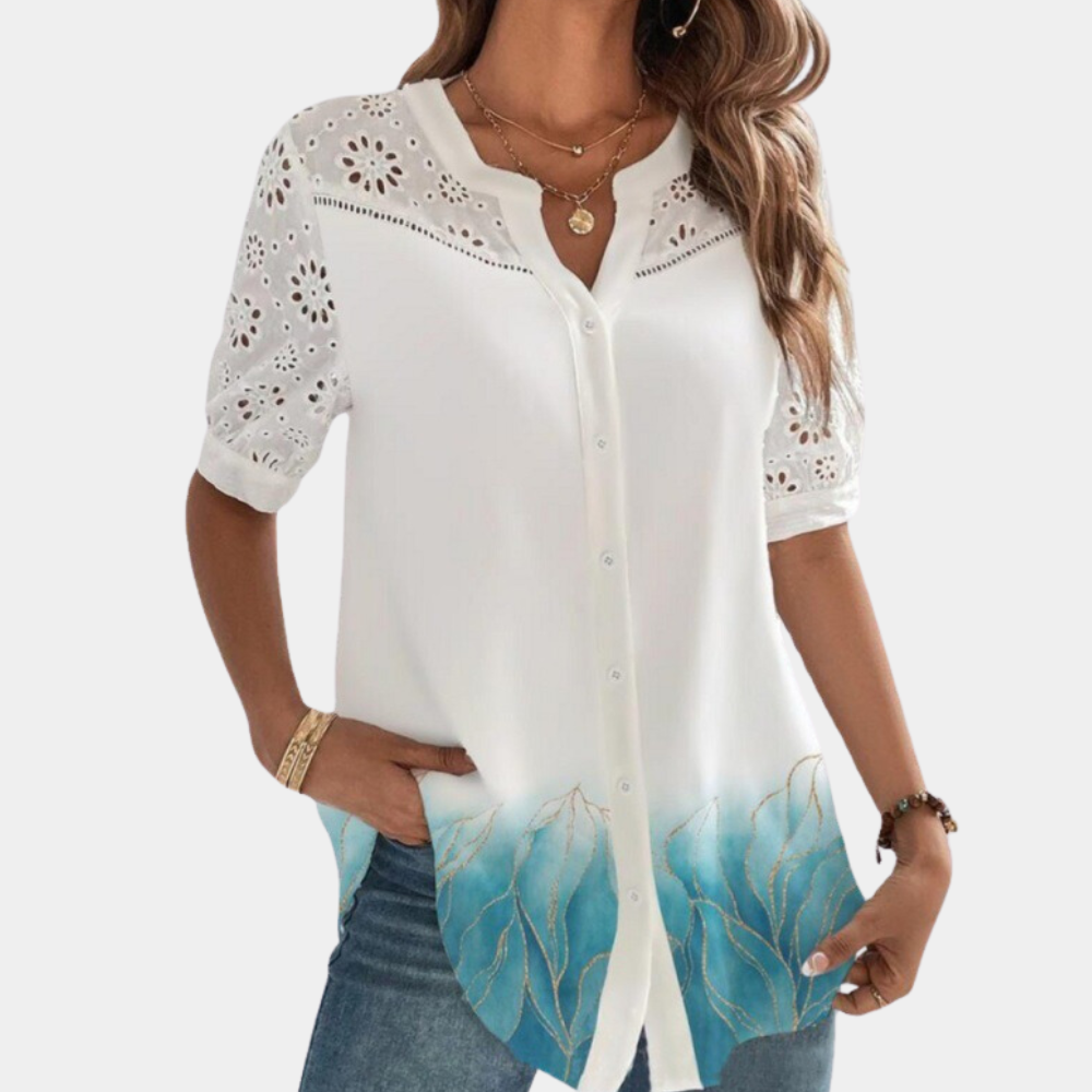 Elegante Dames Top – Luchtig & Stijlvol voor de Zomer