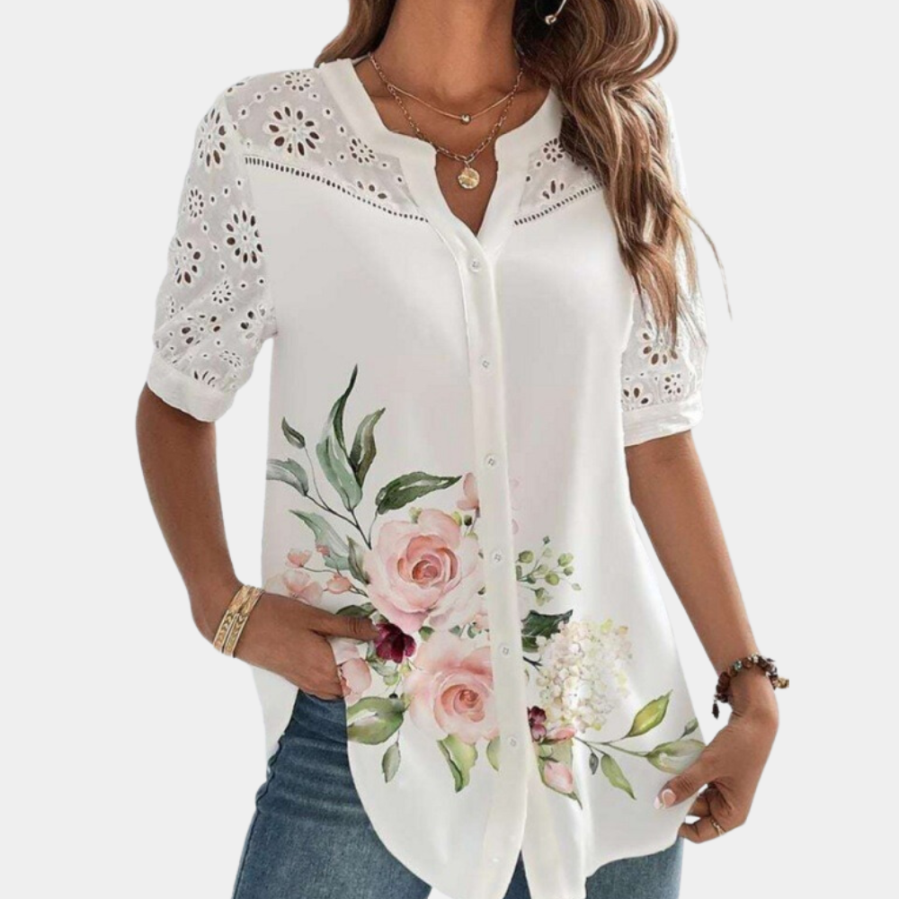 Elegante Dames Top – Luchtig & Stijlvol voor de Zomer