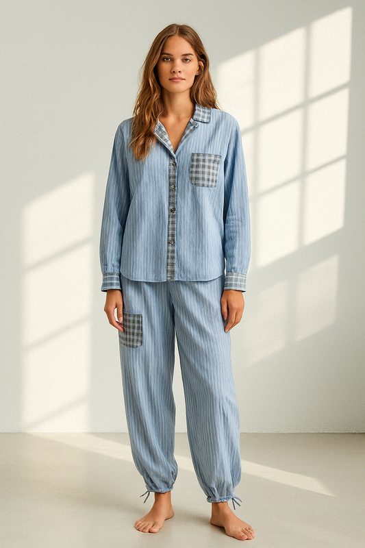 Dames Pyjama Set – Zacht & Comfortabel