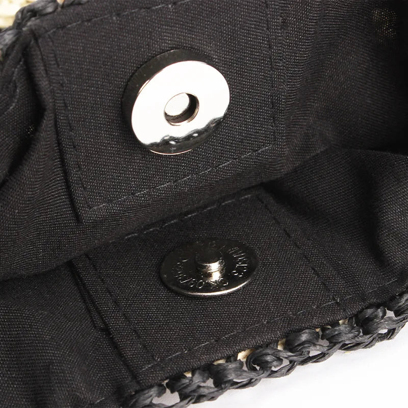 Elegante Retro Zomertas voor Dames – Vintage Design met Moderne Touch