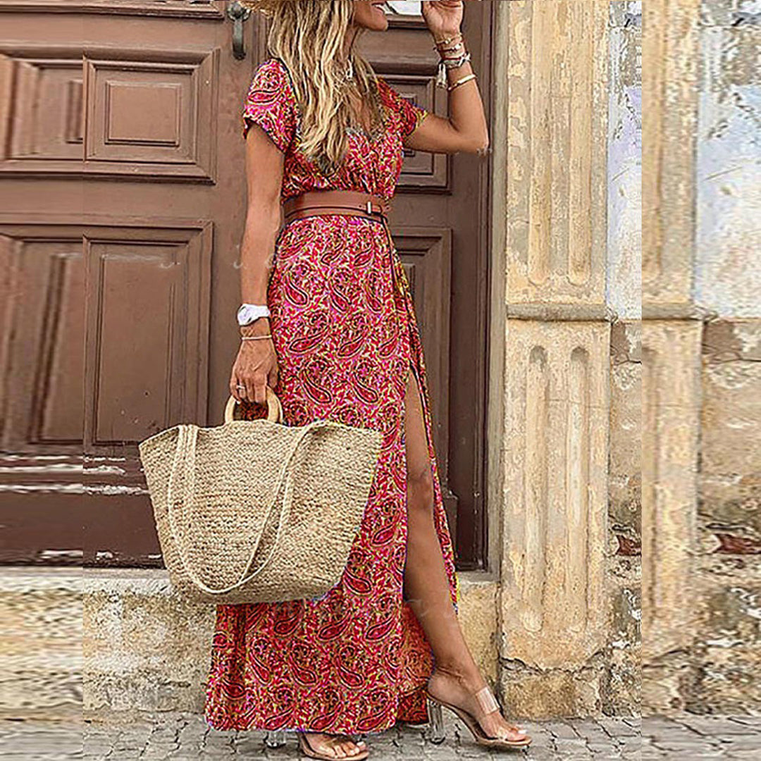 Boho Zomerjurk Dames – Stijlvol, Elegant en Comfortabel