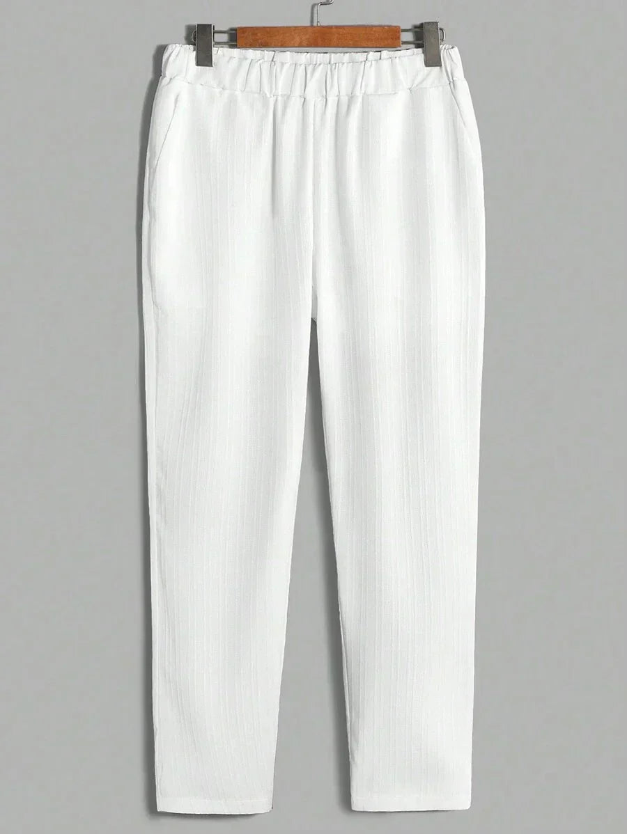 Zomerse Herenset – Mouwloos, Lichtgewicht en Ademend voor Warme Dagen